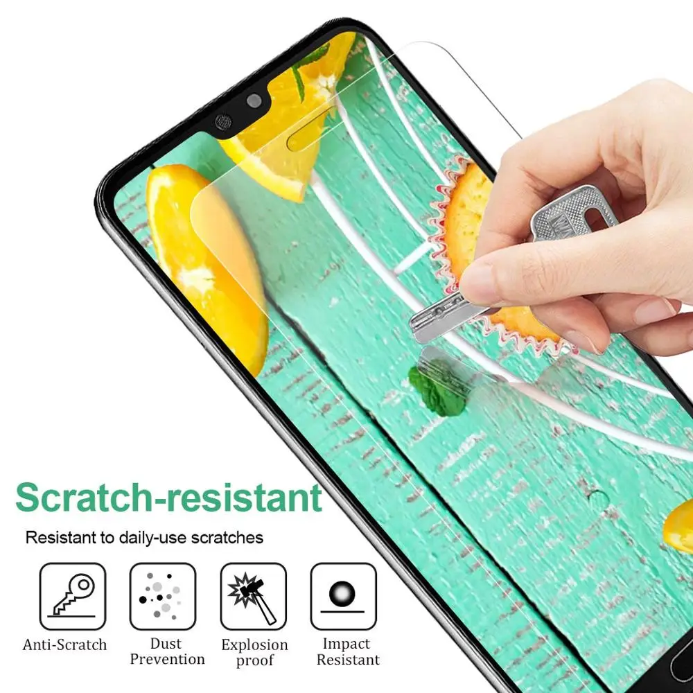 Full Tempered Glass Screen Protector for Huawei P20 Pro Smartphone Security Protection | Мобильные телефоны и аксессуары