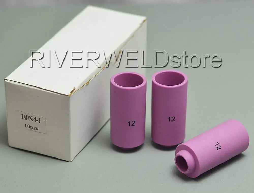 Сварочные горелки RIVERWELD 10N44 #12 3/4x1-13/16 (D19.5*47 мм) TIG глиноземные сопла керамический