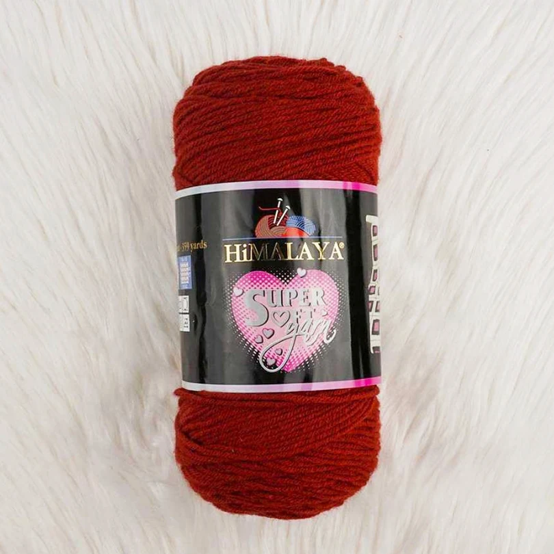 Himalaya Super Soft Yarn 200g-328m Супермягкая пряжа 200 г-328 м из гималайской шерсти