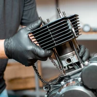 Перчатки нитриловые водонепроницаемые#4