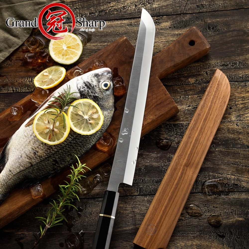 Grandsharp Sakimaru нож японские кухонные ножи шеф повара коккинг инструмент суши сашими