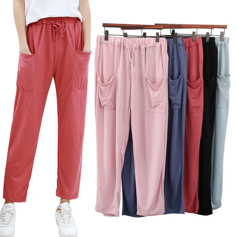 

Брюки-султанки женские с карманами, модал, эластичная талия, репса, брюки с завышенной талией, на пуговицах, на осень