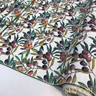 Красочный оливковый узор цифровая печать ткань барокко Стиль Ткань 143*100 см Ткань Сделано в Турции занавес и пол