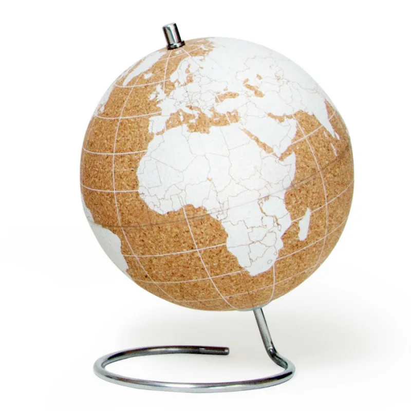 Глобус Cork Globe белый Ø14 см