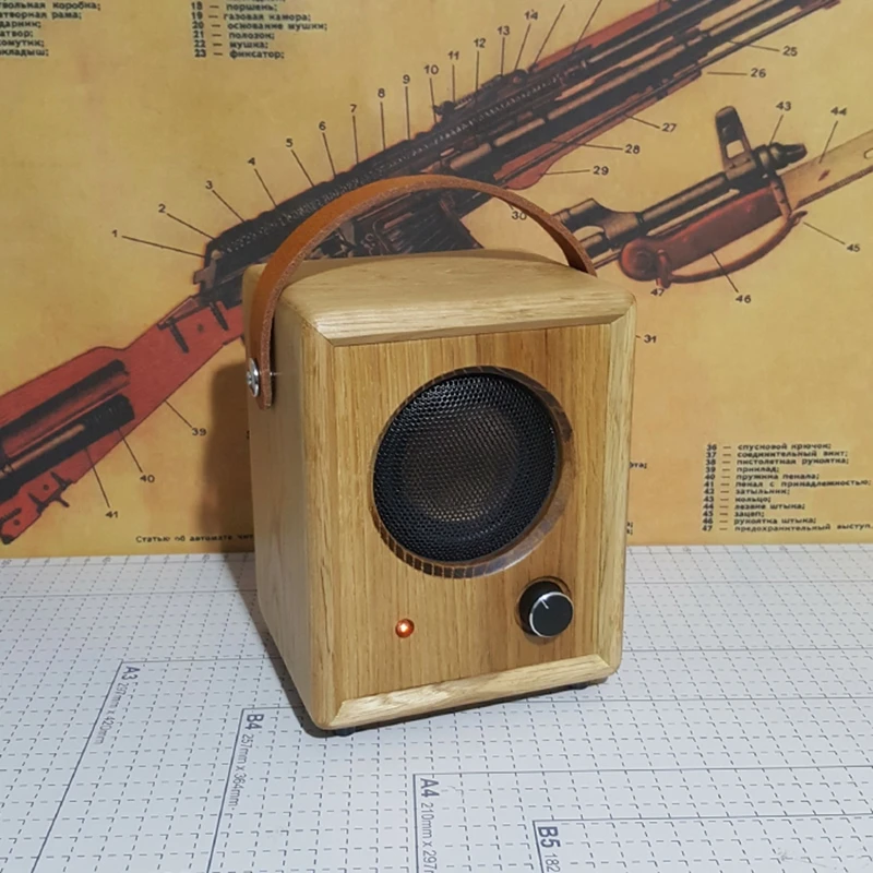 Bluetooth-Колонка IWISTAO CSR64215 15 Вт 3 дюйма ручная работа |