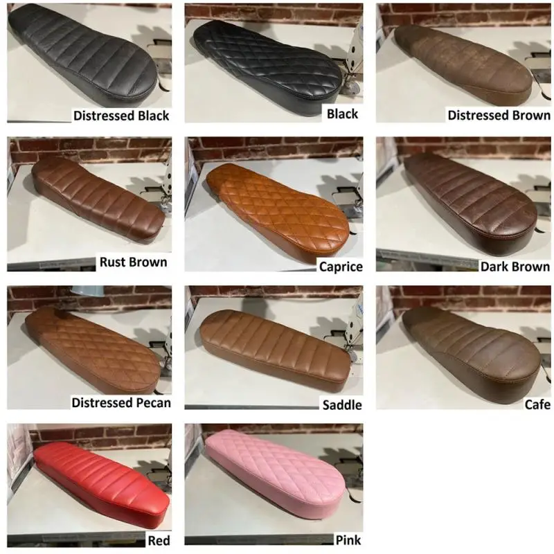 Высокое качество фара для электровелосипеда в Cafe Racer Стиль сиденье супер 73