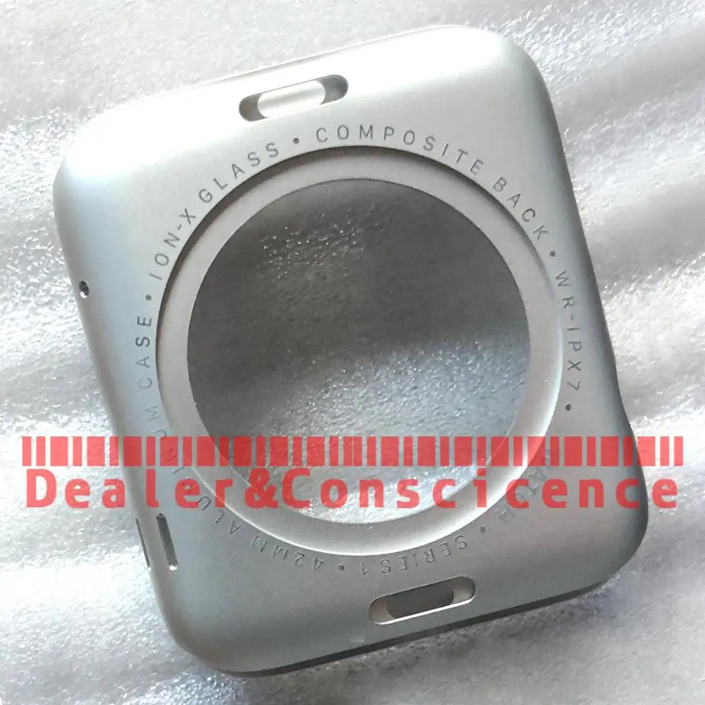 1 шт. БЕЗЕЛЬ для наручных часов чехол для Apple Watch series 1 38 мм 42 мм передняя стеклянная рамка держатель средняя часть корпуса Запасные части