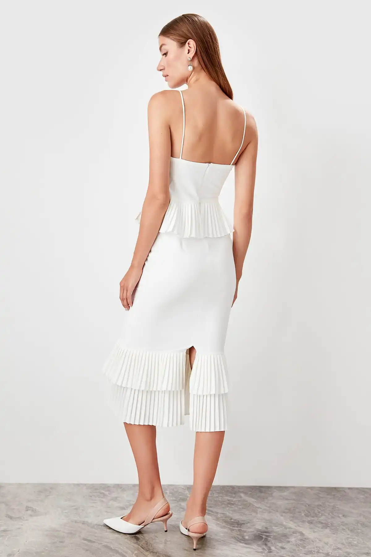 Платье Trendyol Pilise TPRSS19EL0305|Женские платья| |