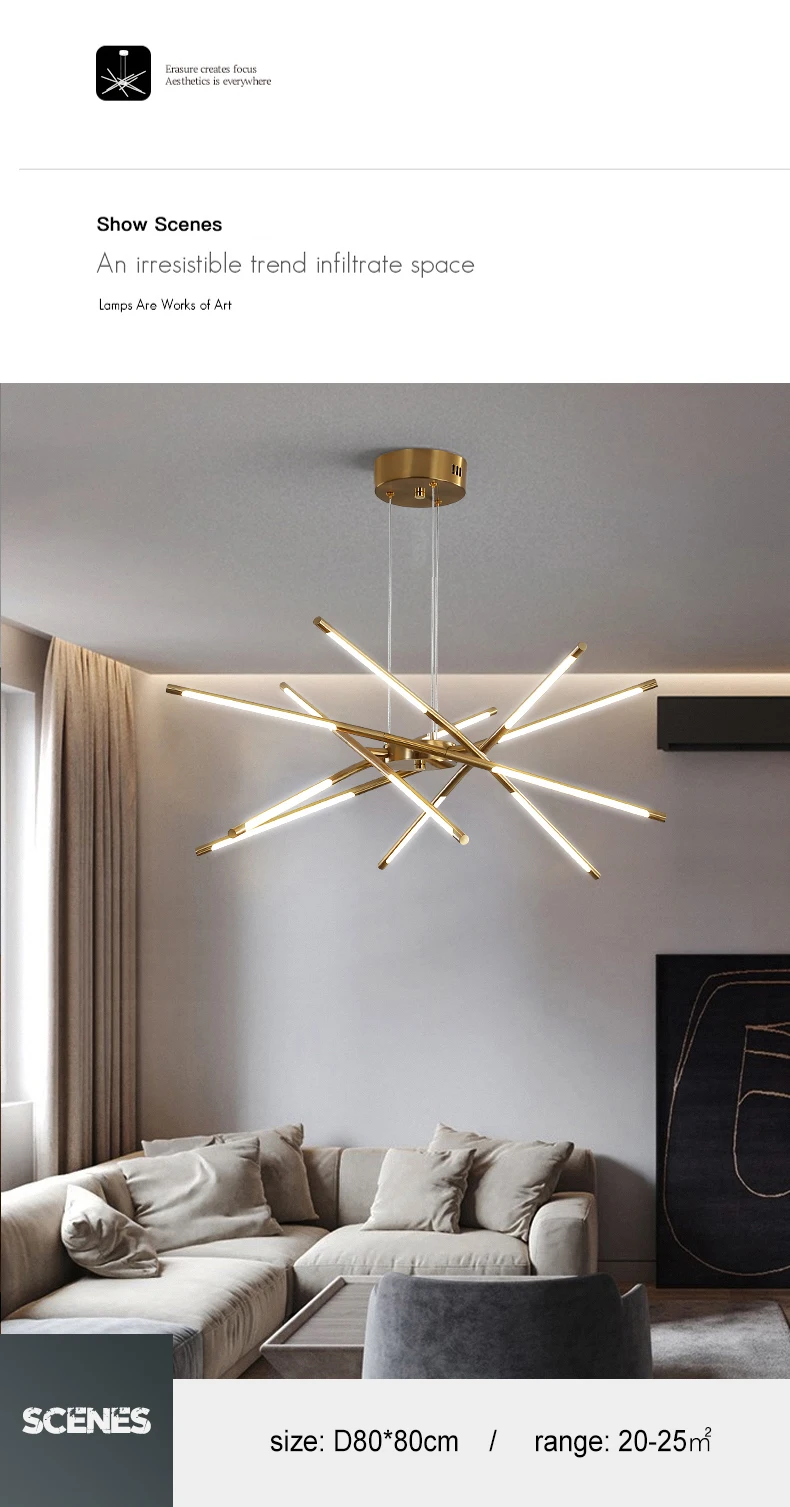 Modern Chandelier For Living Room Decoration Gold Black Kitchen Dining Table Hanging Light Children's Bedroom Loft Ceiling Lamp cheap chandeliers