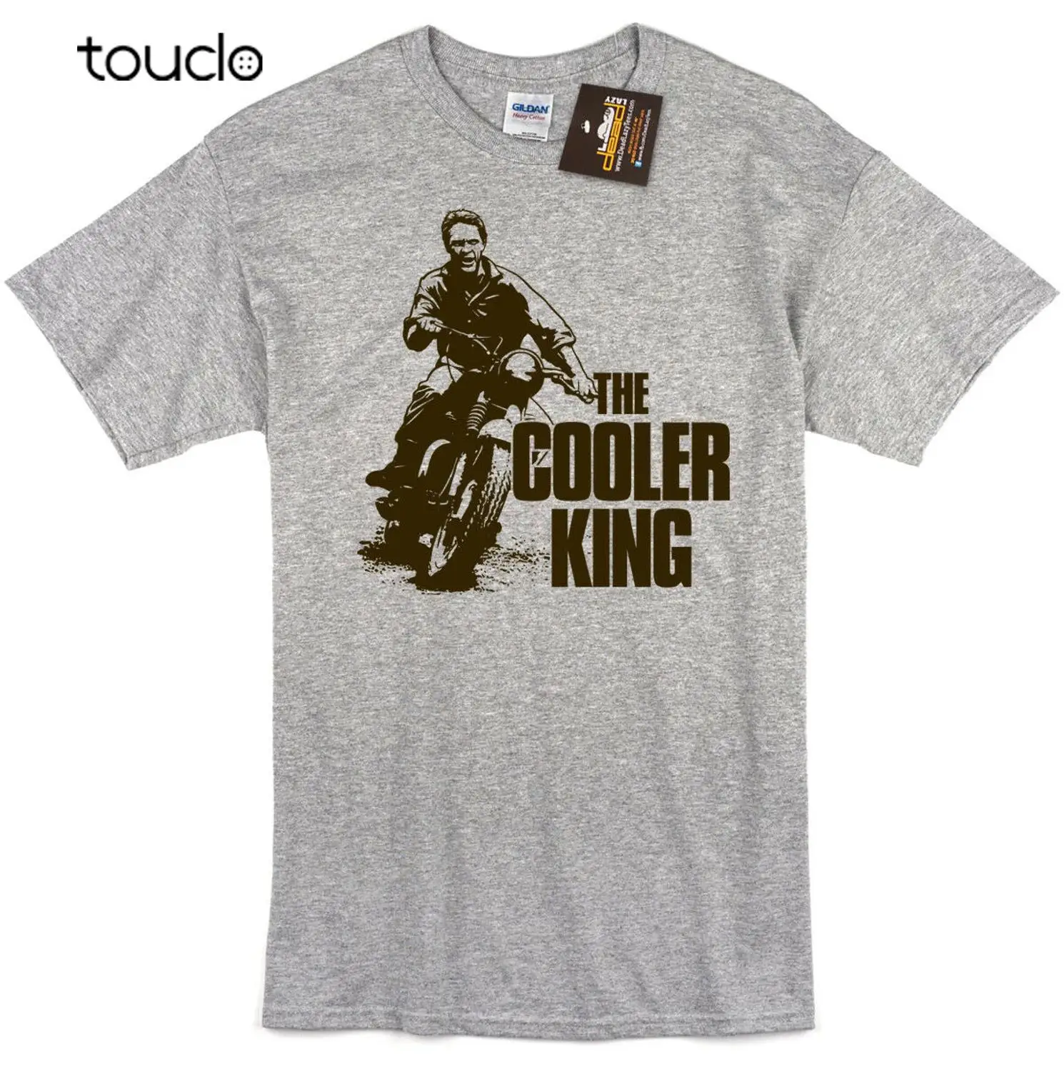 Футболка Cooler King Great Escape в стиле ретро Классическая пленка для мотоцикла