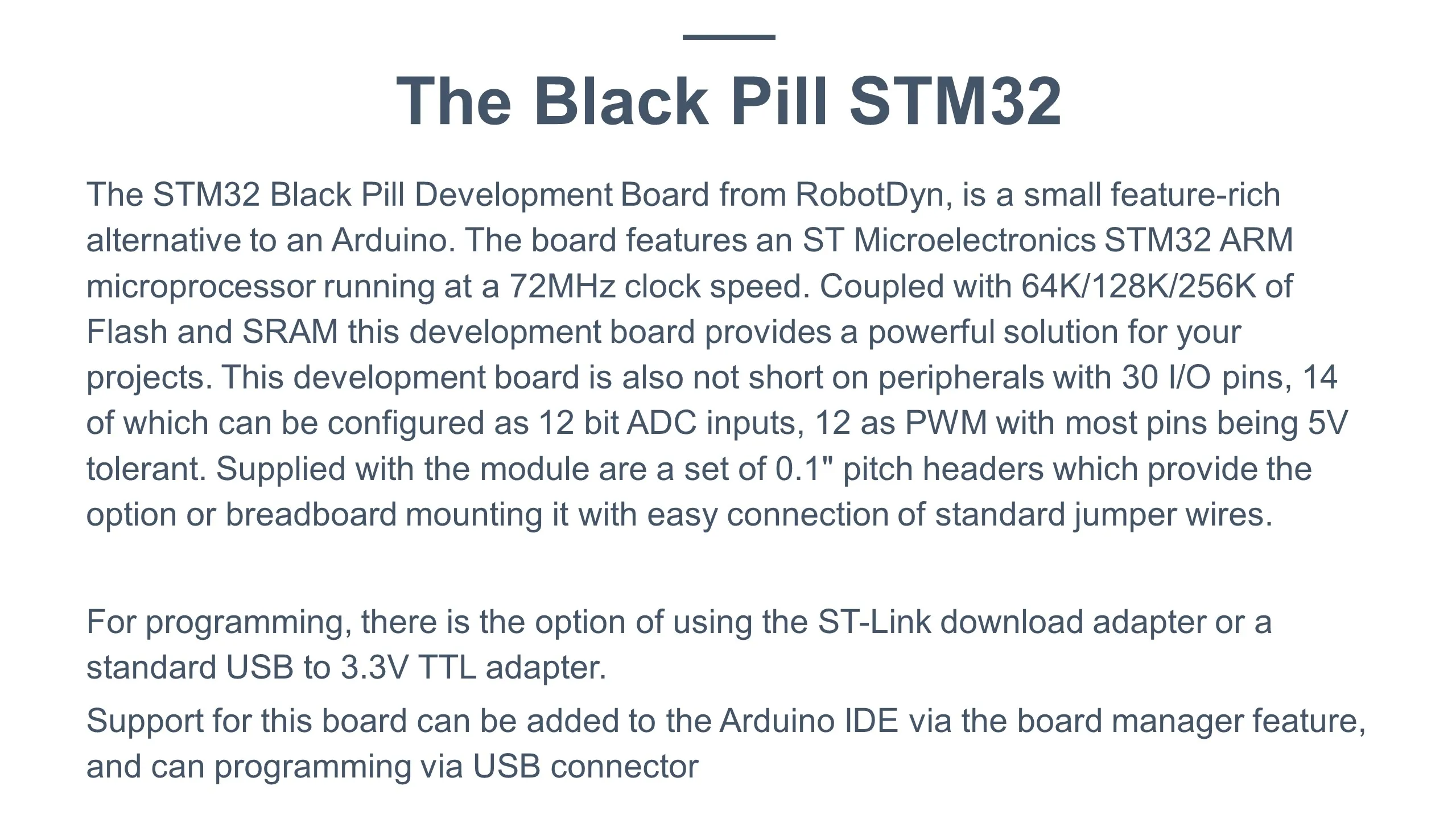 STM32F103CBT6 128KB STM32, загрузчик совместим с Arduino IDE или STM прошивкой, ARM Cortex-M3 мини-Системная макетная плата