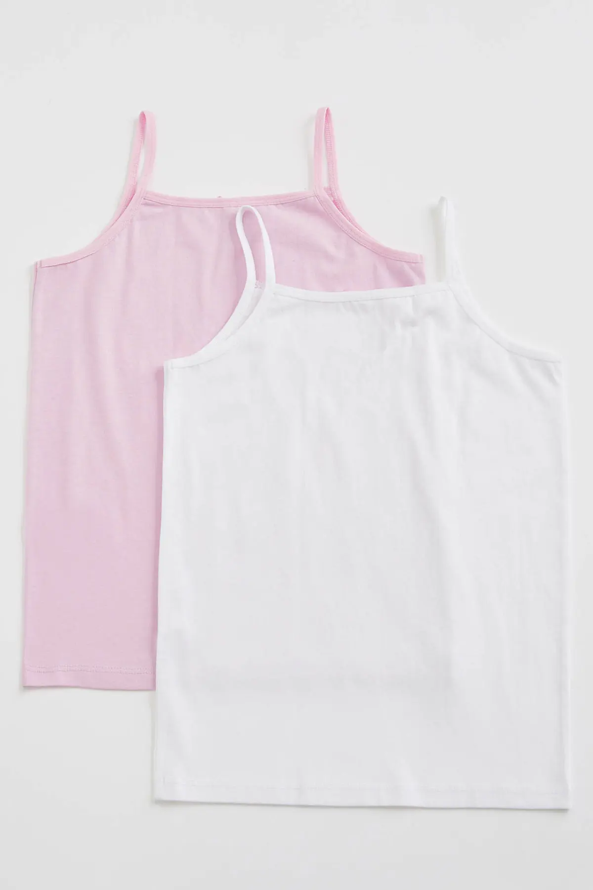 DeFacto/Летняя Повседневная футболка на бретельках для девочек детская модная