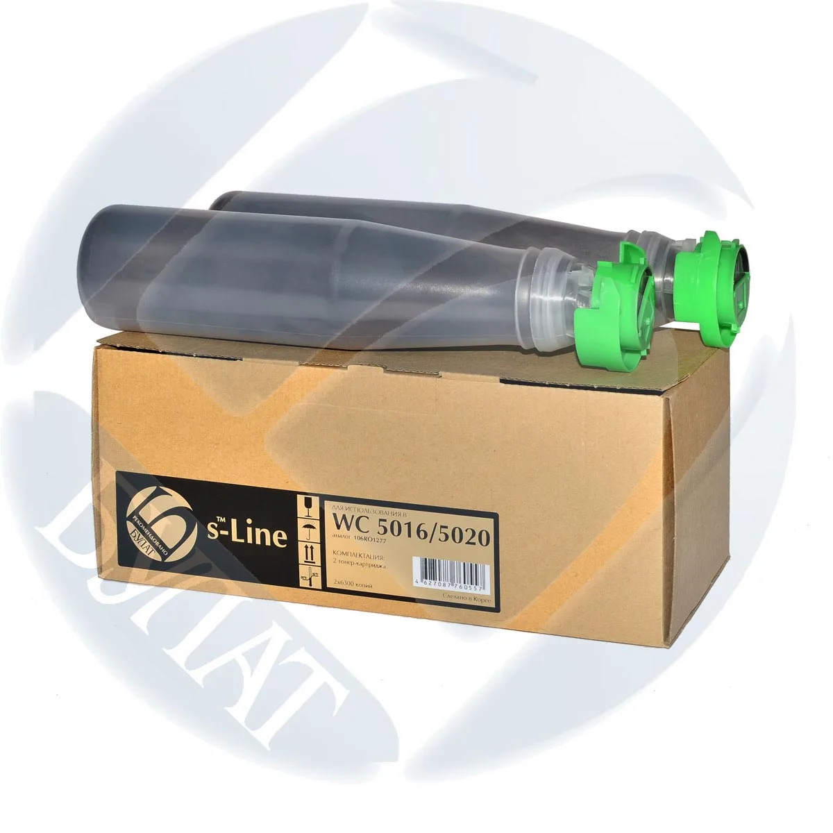 106R01277 Тонер картридж Xerox WorkCentre WC 5016 5020 (6.3k) БУЛАТ s Line ARXWC5016020|Картриджи с тонером| |