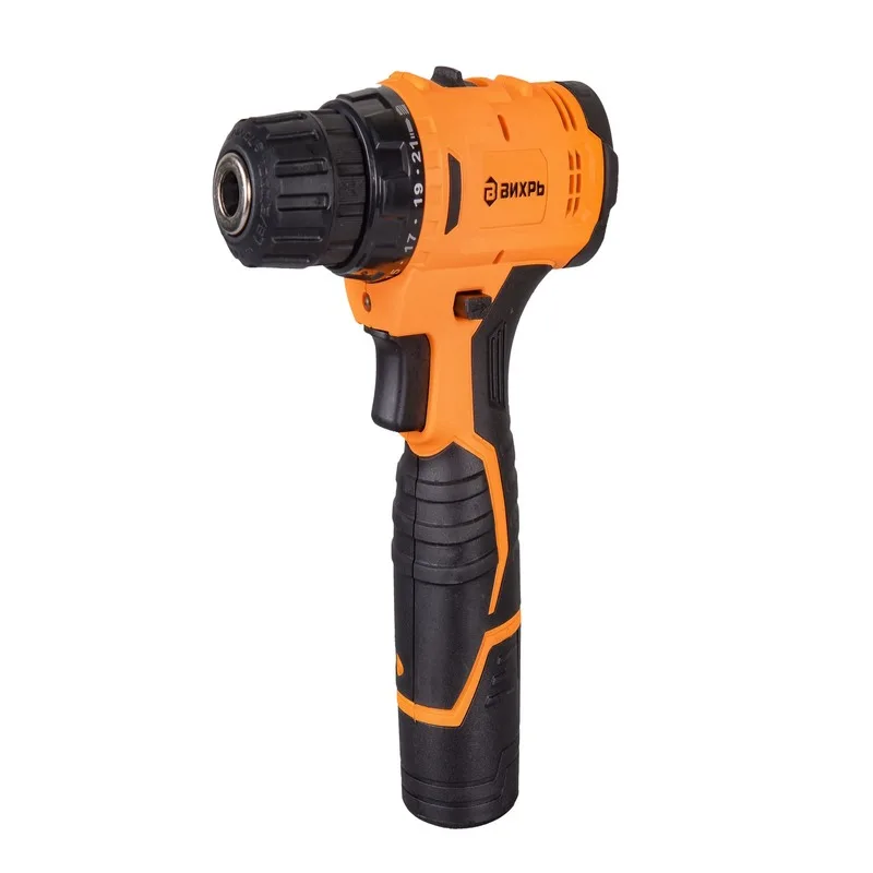 аккумуляторная дрель-шуруповерт вихрь да-12л-2к. дрель-шуруповёрт аккумуляторная вихрь да-12л-2к.