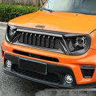 Решетки для Jeep Renegade 2016 2017 2018 матовые черные из углеродного АБС-пластика