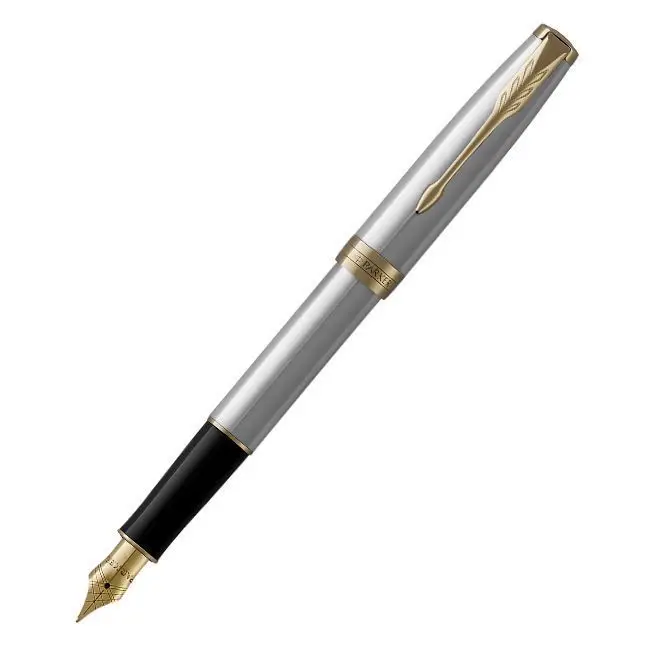Parker Sonnet Core - Stainless Steel GT перьевая ручка F BL купить по выгодной цене |