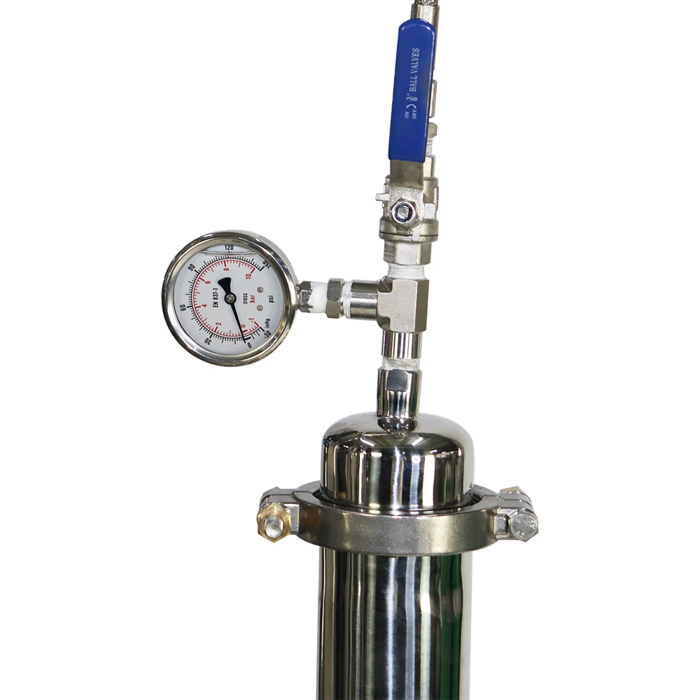 Оборудование для экстракции высокого давления из нержавеющей стали BHO