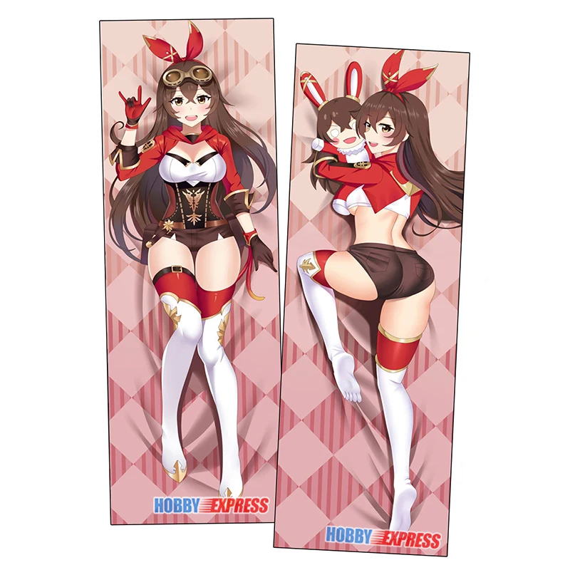 

Hobby Express Anime Dakimakura Japanese Otaku Waifu Hugging Body Pillow Cover Amber Genshin Impact 201210