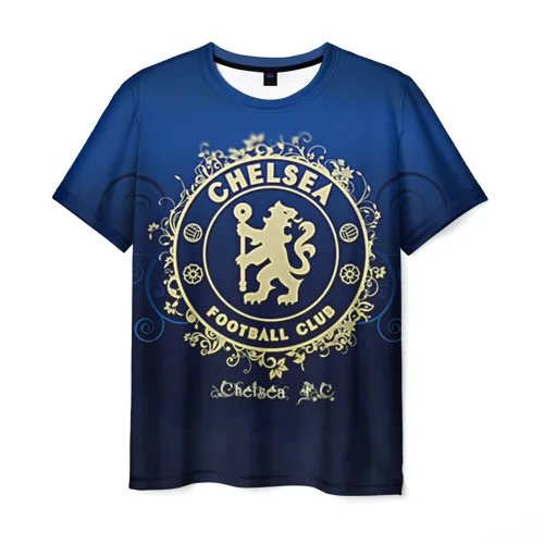 Мужская футболка 3D Chelsea|Мужские футболки| |
