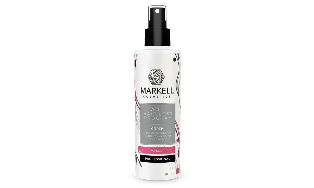 Косметический набор для волос против выпадения Anti Hair Loss Program MARKELL (шампунь бальзам