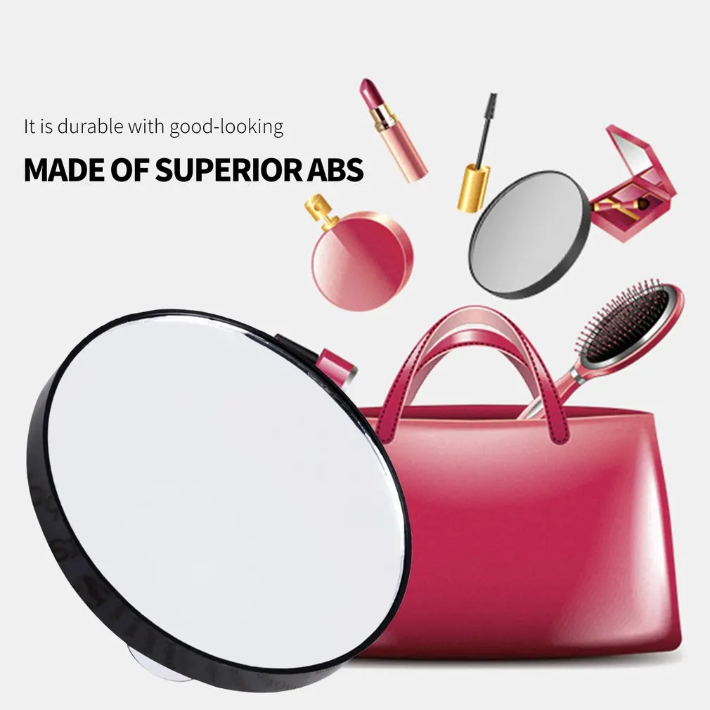Корейское металлическое зеркало для макияжа Туалетные Зеркала настольное