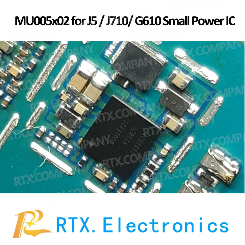 1 шт. 50 MU005X02 PM IC для Samsung Galaxy J7 2016 J710 j7prime G610 G6100 маленький чип питания зарядки с