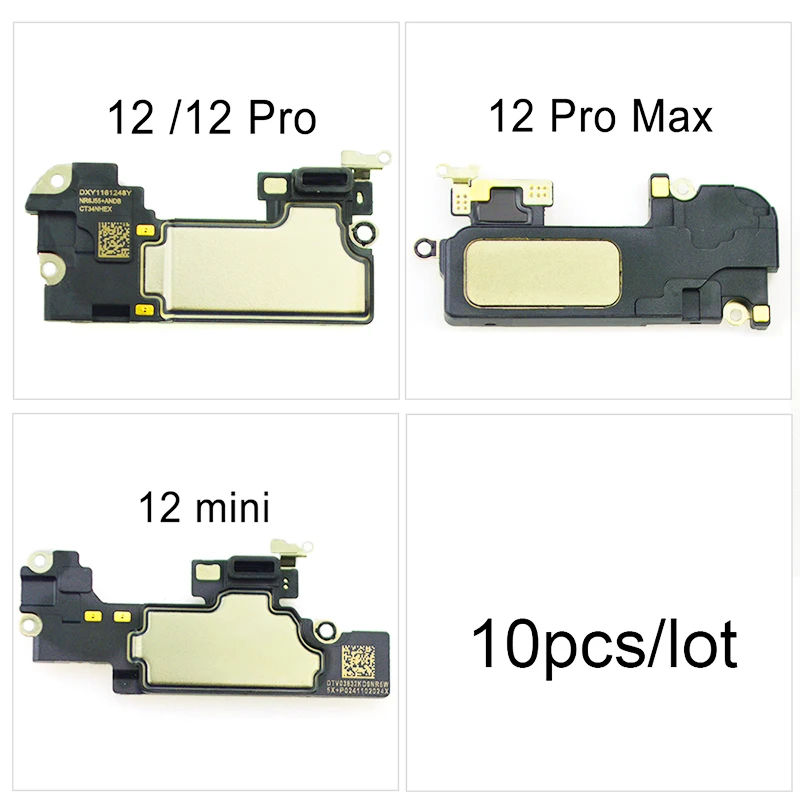 

10 Pieces for iPhone 12 Pro Max 12Mini Mini Earpiece Ear Speaker Sound Receiver Replacement