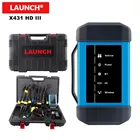 2021 Launch X431 HD III 24 В полная диагностическая система для грузовика, поддержка работы с многоязычным сканером X431 V + X431 PRO3 PADII