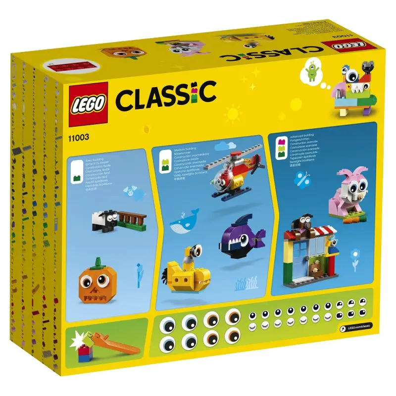 Конструктор LEGO Classic 11003 Кубики и глазки|Блочные конструкторы| |