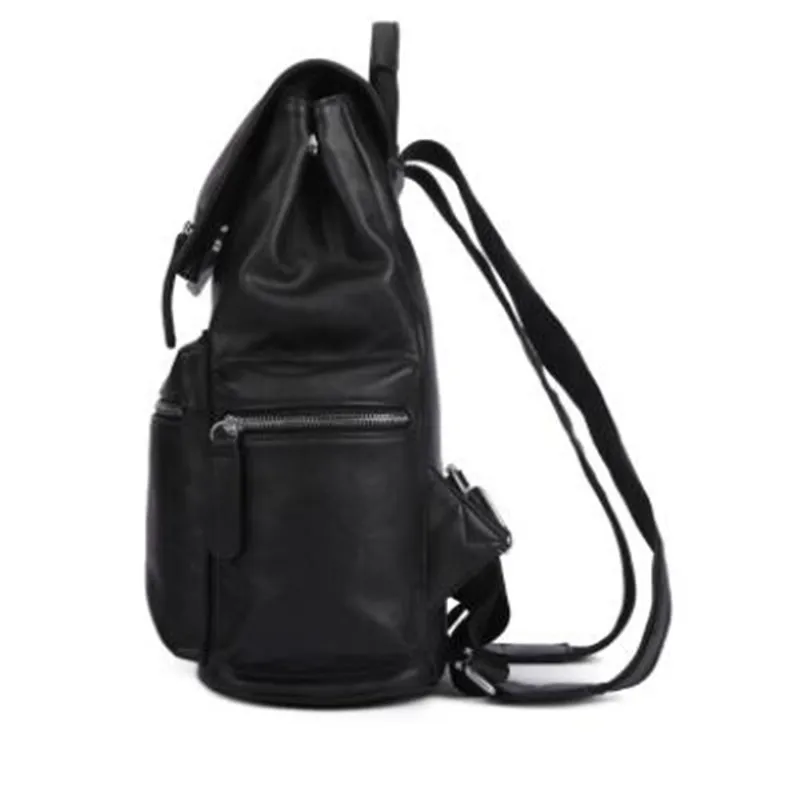 

PU leather men's shoulder bag large capacity travel bag