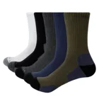 Мужские дышащие хлопковые носки YUEDGE, размеры 38-46EU