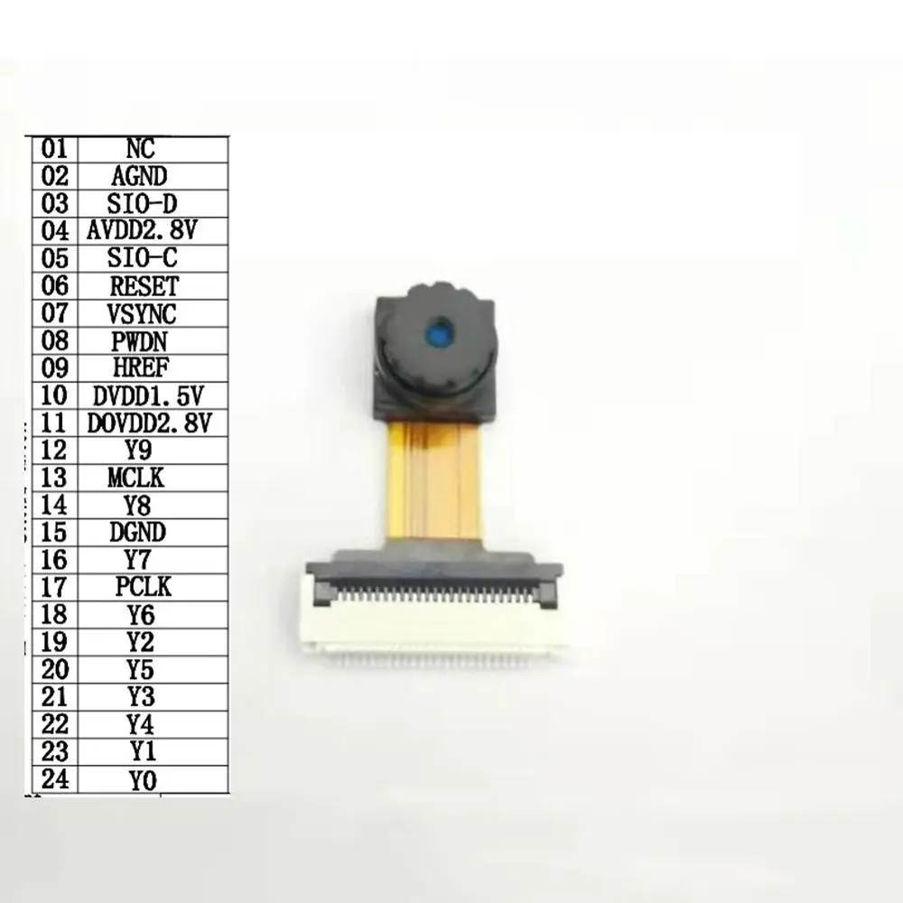 Taidacent 24 Pin OV7725 HD дверной звонок видеокамера с VGA выходом поддержка 0.3MP здание