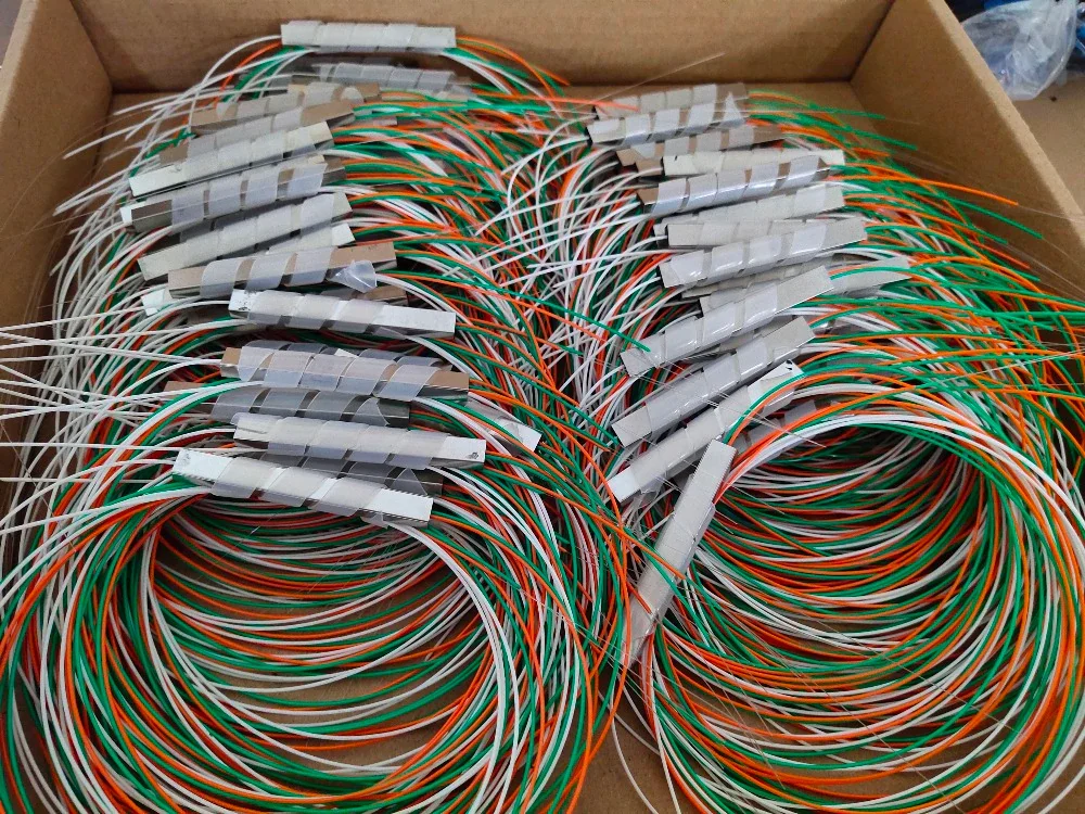 Оптоволоконный plc-разветвитель 10 шт./лот 1x2 1x4 1x8 1x16 цветов | Мобильные телефоны и