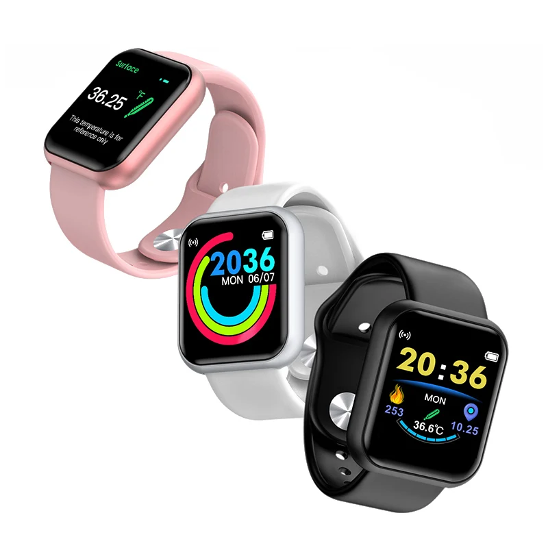 Новые умные часы с монитором температуры тела модный дизайн спортивный фитнес