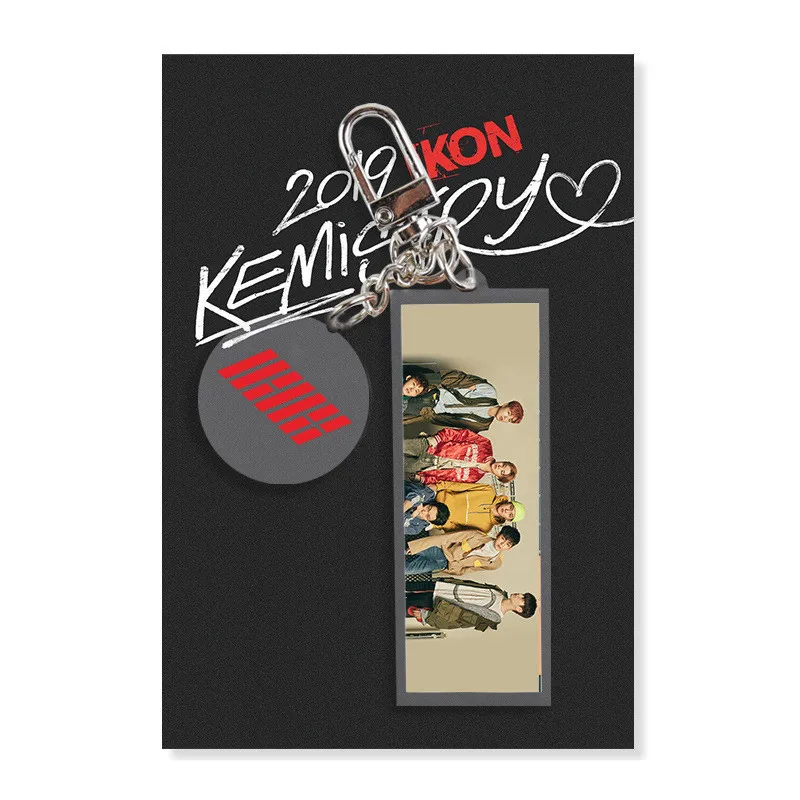K-POP IKON MONSTA X STRAY KIDS SAPPY RED VELVET 17 CARAT SEVENTEEN INFINITE Acrylic Keychain Keyring Charm Bag Pendant YG334