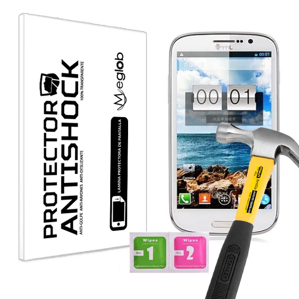 Защитная пленка для экрана с защитой от ударов и царапин совместима THL W8 Beyond |