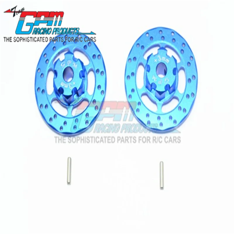 

GPM ALUMINUM +3MM HEX WITH BRAKE DISK-4PC SET FOR TRAXXAS 1/7 UNLIMITED DESERT RACER RC Upgrade