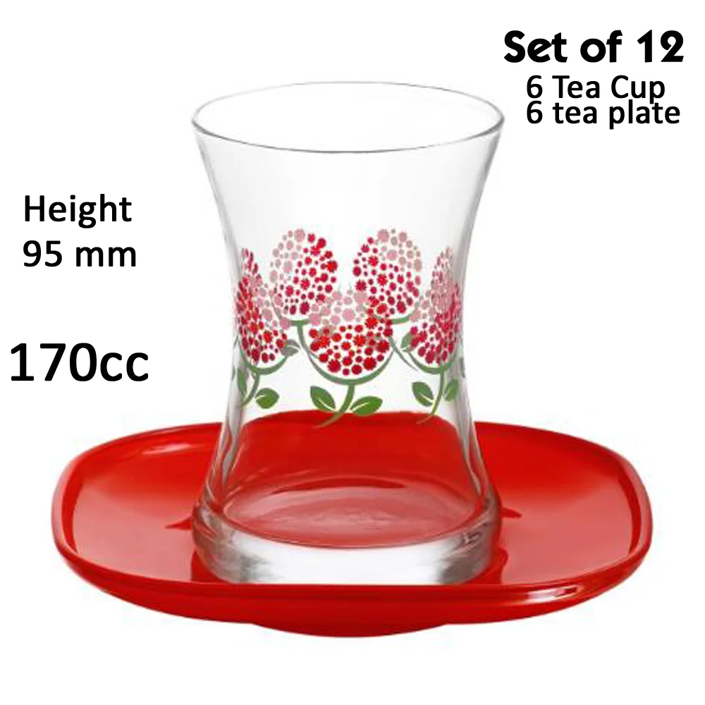 

12 PCs glass water cup glass glass mug mugs glass coffee cups glass tea cup glass cup set 12 170 cc