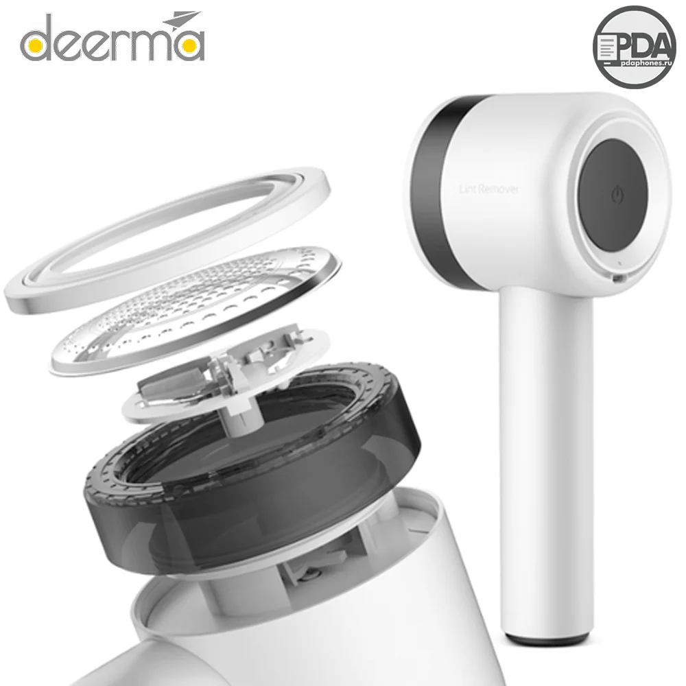 Аккумуляторная машинка для удаления катышков Xiaomi Deerma Rechargeable Lint (DEM-MQ811) | Бытовая
