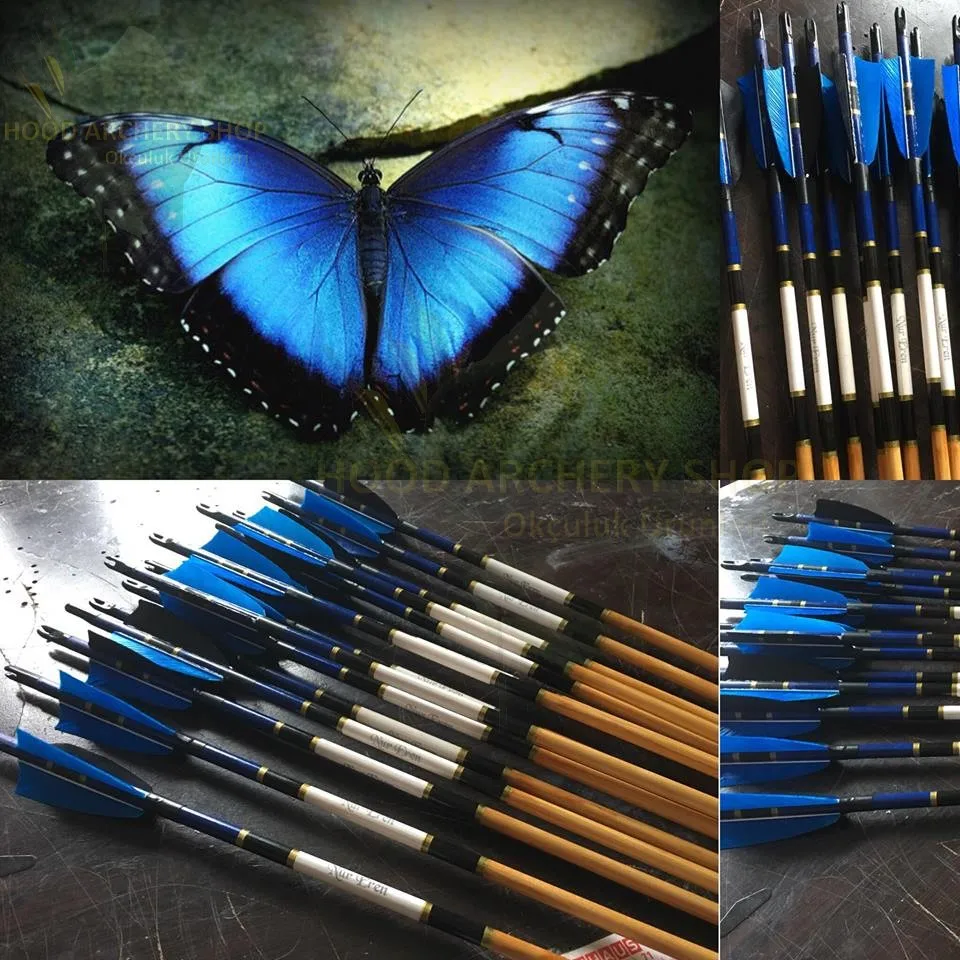 Деревянная стрела для стрельбы из лука Рекурсивный лук длинный средневековая