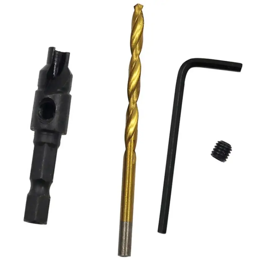4/5 шт высокоскоростная стальная столешница сверло для деревообработки Набор