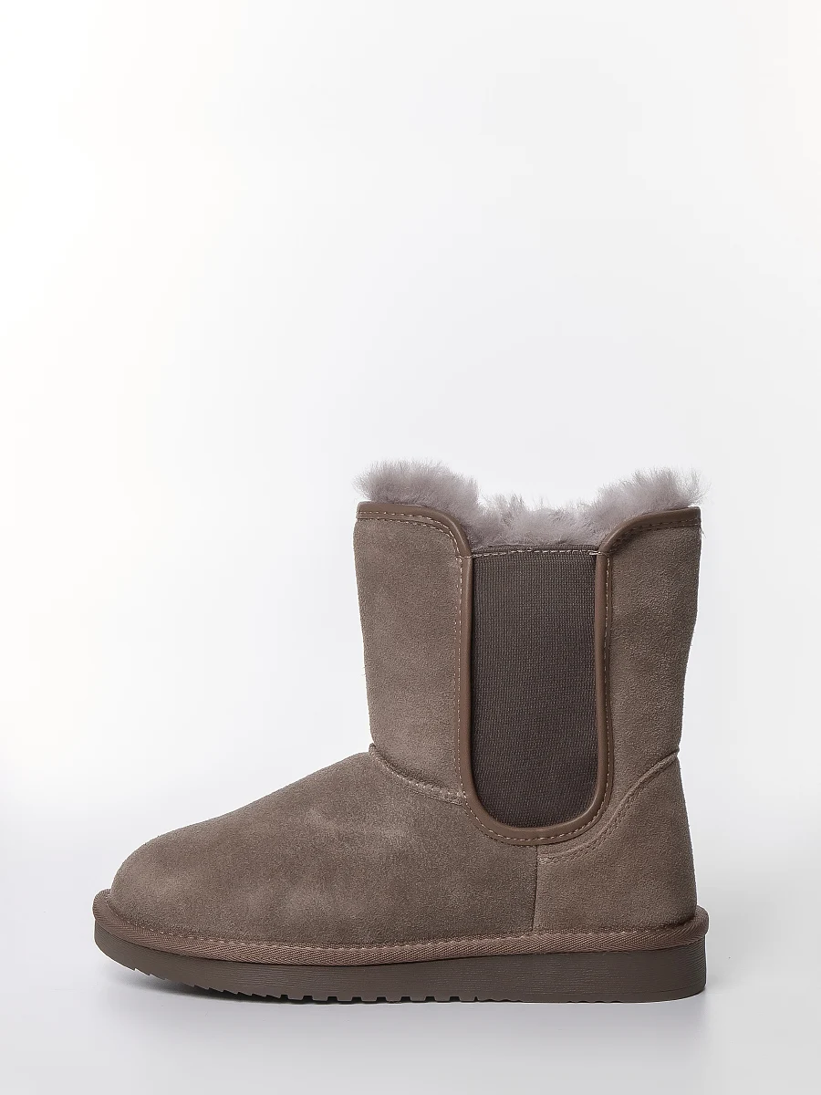 Угги женские 8610-28V-5 Color Me нат.велюр бежевый |