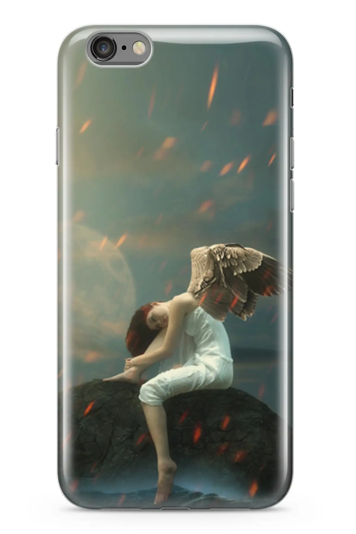 Чехол Lopard для Apple iPhone 6 6S защитный силиконовый чехол с рисунком Морской феи |