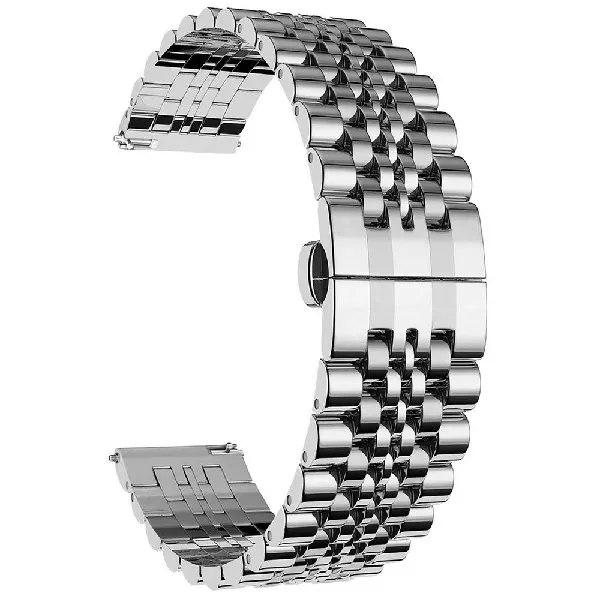 Ремешок для часов Lyambda из нержавеющей стали 20 mm CASTOR DSG 07 06T SL Silver|Ремешки часов| |