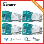Itead SONOFF Dual R3 и Dual R3 Lite двухсторонний Wi-Fi релейный переключатель таймер для умного дома работает с приложением Alexa Google Home eWelink