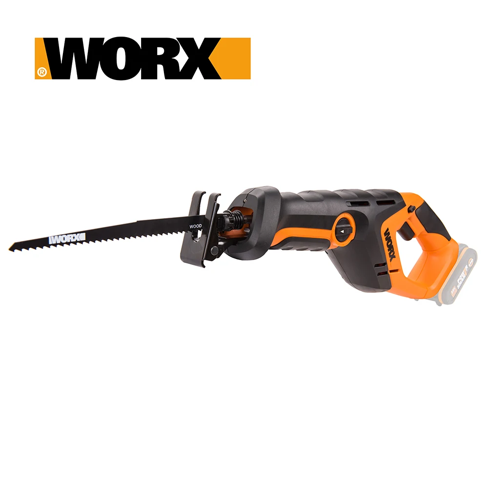 Электрическая пила Worx WX527 Силовой инструмент Круглый диск дисков циркулирующие пилы Перезаряжаемая ремонтная домохозяйство