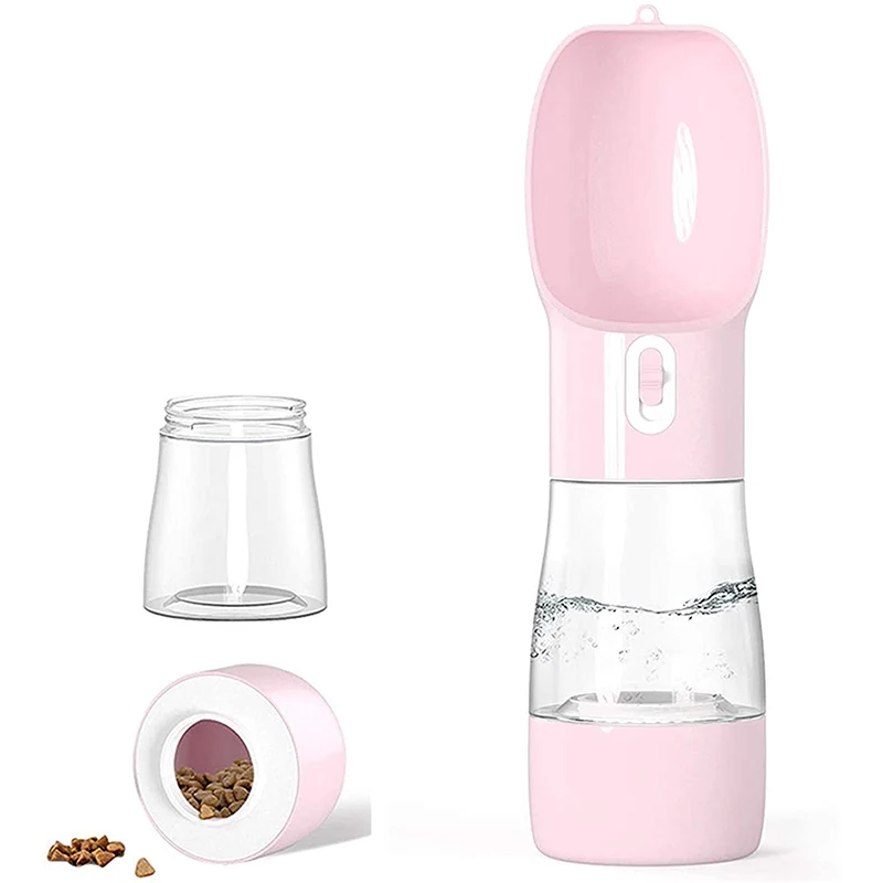 

Multifunctional Pet Travel Cup Bottle Portable Cat Dog Food Water Cup Outdoor Dogs Food Feeder Bowl Drinker Drinking Water Mug