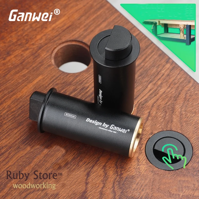 Набор из 2 нажимных кнопок верстак для собак деревообработки Ganwei | Инструменты