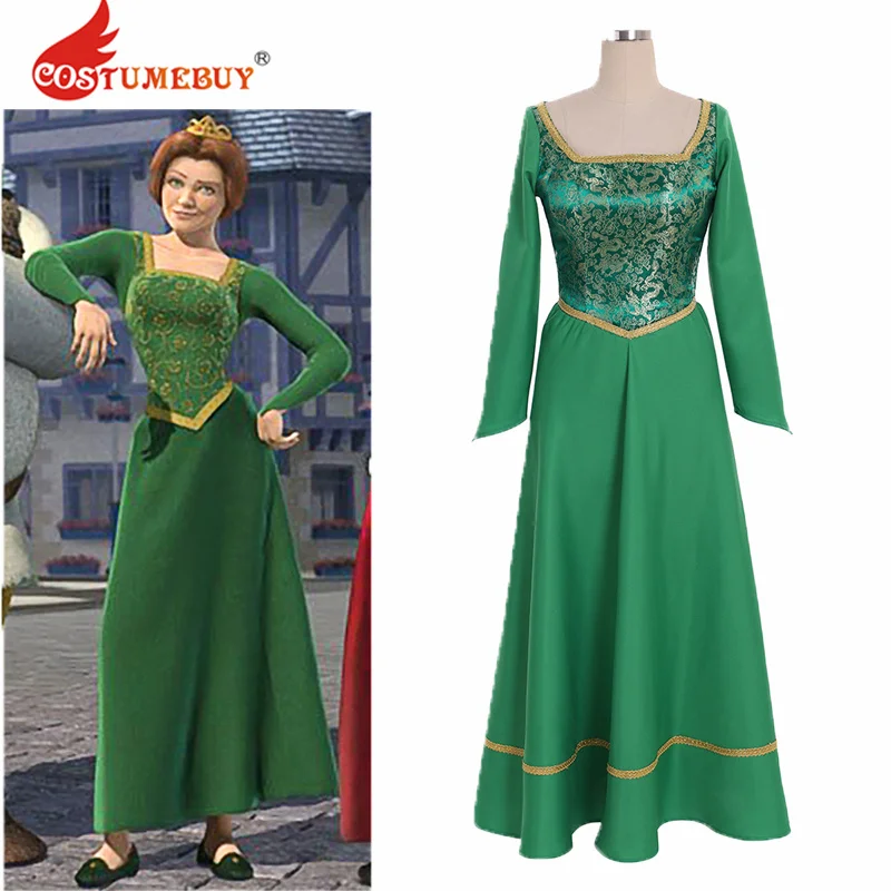 Костюм Шрека принцессы Фиона костюм для косплея платье на Хэллоуин Рождество