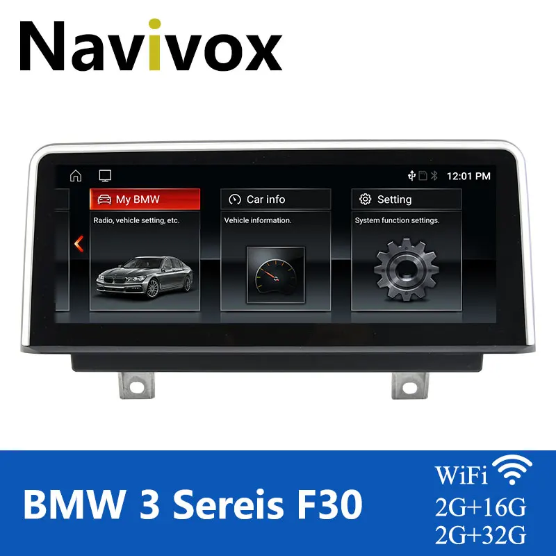 

Navivox 2 Din Car Auto Radio For BMW 3 Series F30 F31 4 Series F36 M3 M4 (2013-2017) Youtube Mirrorlink IOS